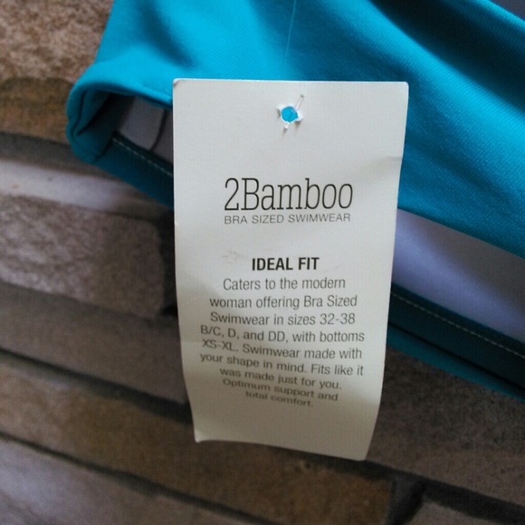 2Bamboo ruched bikini top - Picture 2 of 4